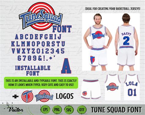 Tune Squad Font Tune Squad Logo Tune Squad Svg Space Jam Svg Tune