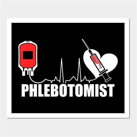 Phlebotomist Heartbeat Phlebotomy Technician Ts Graphic By Dahbud