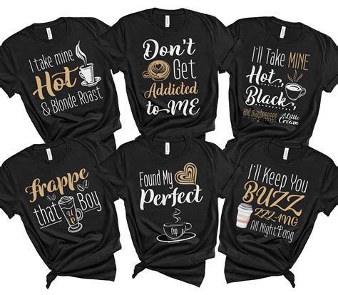 Coffee Themed Bachelorette Shirts for Coffee Loving Bride to Be and