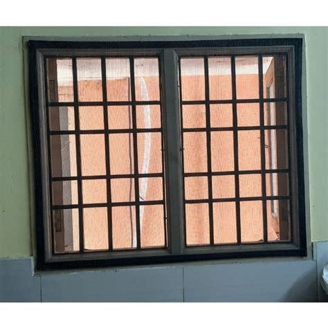 Hinged Grey Frame Window Mosquito Net Aluminium At Rs Sq Ft In