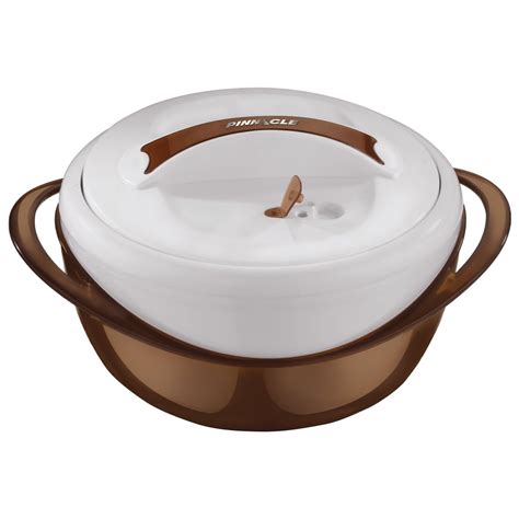 Amazon Pinnacle Large Insulated Casserole Dish With Lid Qt Elegant Hot Pot Food Warmer
