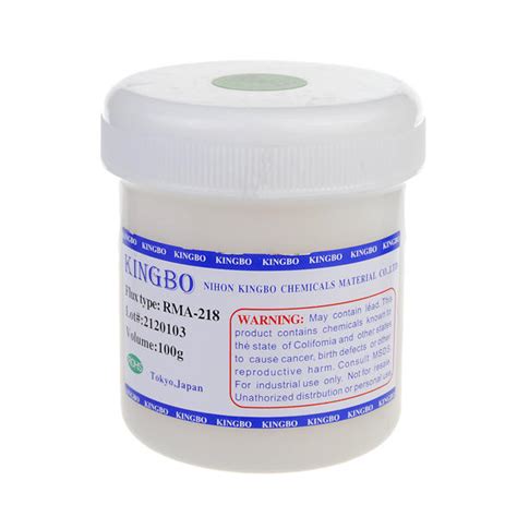 100g Kingbo RMA 218 Solder Flux Solder Paste For BGA PCB Repairing US