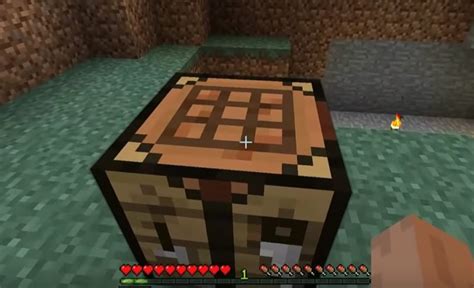 How To Make A Crafting Table In Minecraft