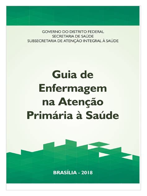 Guia De Enfermagem Na Atenção Primária À Saúde Pdf Pdf Enfermagem