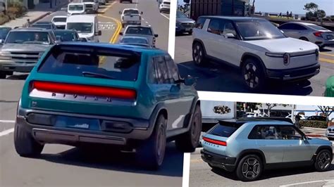 Rivian R3 And R3x Filmed On The Road And Theyre Turning Heads Carscoops