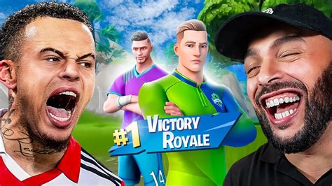 Ik Speelde OG Fortnite Met Prof Voetballer Hartman YouTube