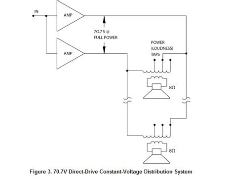 70v Volume Control Wiring Diagram