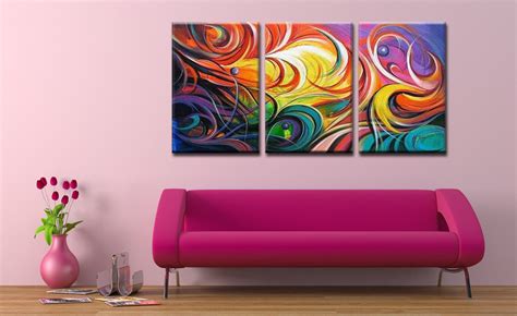 Beautiful Thoughts - Handpainted Art Painting - 48in X 24in (16in X ...