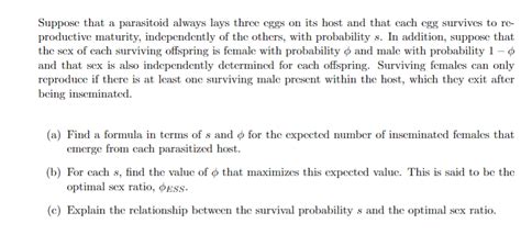 Solved Although The Sex Ratio At Birth Is Close To Chegg