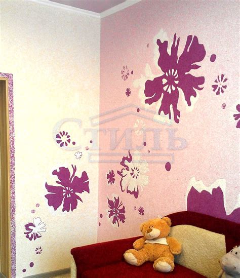 Какие жидкие обои лучше выбрать для детской комнаты - 85 фото