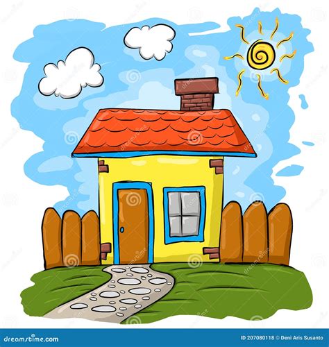 Desenho De Casas Infantil