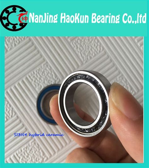 Rs Rs Si N Hybrid Ceramic Deep Groove Ball Bearing