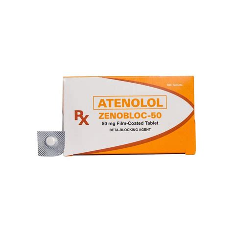 Atenolol Tablet 50mg 1 S