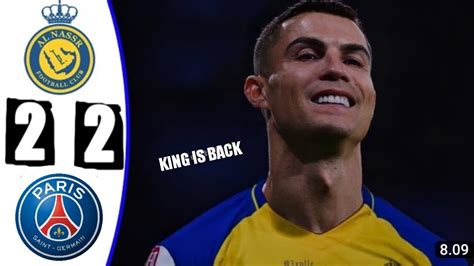 Debut Perdana Ronaldo Langsung Gacor Lawan Messi PSG YouTube