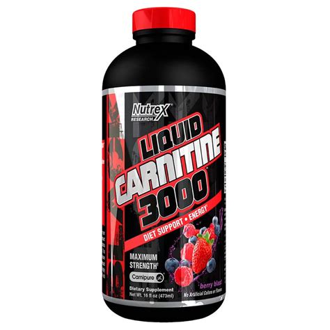 L CARNITINE LIQUIDA 3000 MG NUTREX Outlet Fit Colombia