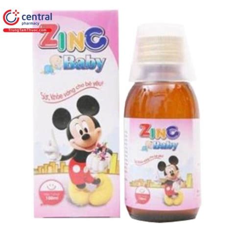 Thuốc Zinc Baby 100ml Dược Vương Tăng Cường Sức đề Kháng Hệ Tiêu Hoá