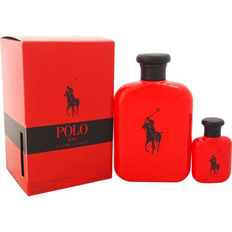 Ralph Lauren Polo Red Perfume Gift Set for Men, 2 Piece Mini Set - Walmart.com