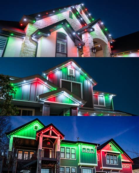 Permanently Installed LED Christmas Lights for Year-Round fun