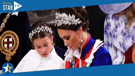 Kate Middleton Et La Princesse Charlotte Au Couronnement De Charles III