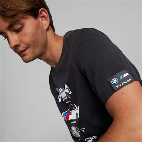 Bmw M Motorsport Mens Graphic Tee Puma