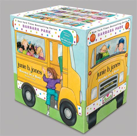 Junie B Jones Books In A Bus Author Barbara Park Illustrated By