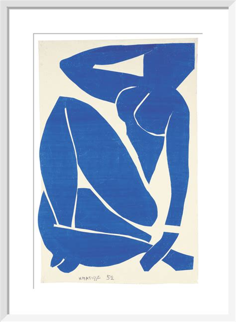 Blue Nude Iii Spring Art Print By Henri Matisse King Mcgaw