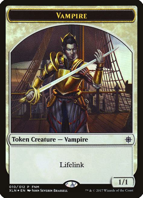 Vampire Token Treasure Token Magic The Gathering Mtg Cards