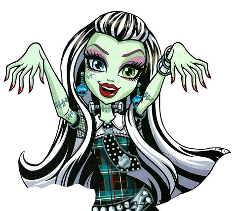 Todo Sobre Monster High Artwork Png De Frankie Stein