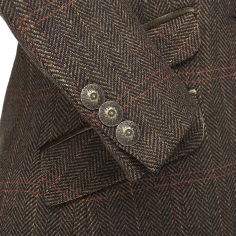 Dark Brown T.ba Tweed Single Vent Jacket | Ladies Country Clothing