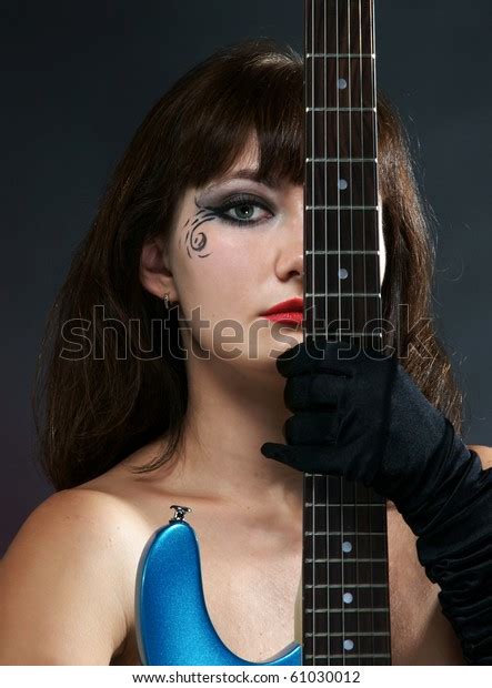 Naked Girl Guitar Stock Photo 61030012 Shutterstock