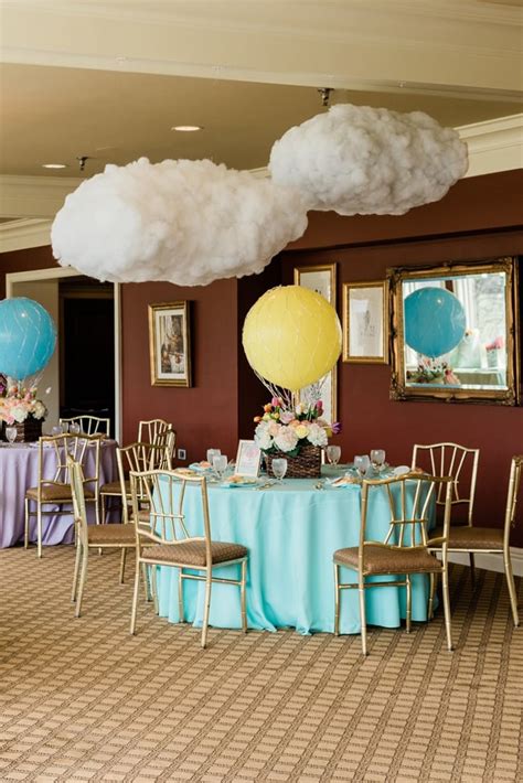 Hot Air Balloon Baby Shower Pretty My Party