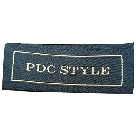 Woven Polyester Shirts Label For Garments Packaging Type Packet At