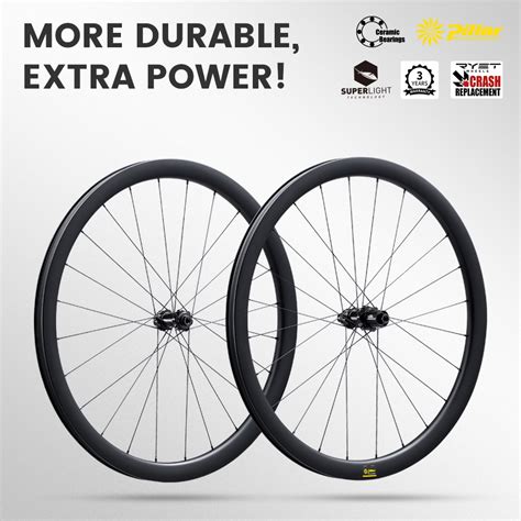 2023 RYET GRAVEL Carbon Wheelsets Disc Brake Cyclocross Tubeless Ready