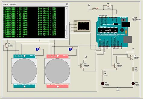 Proteus Software simulation | Download Scientific Diagram