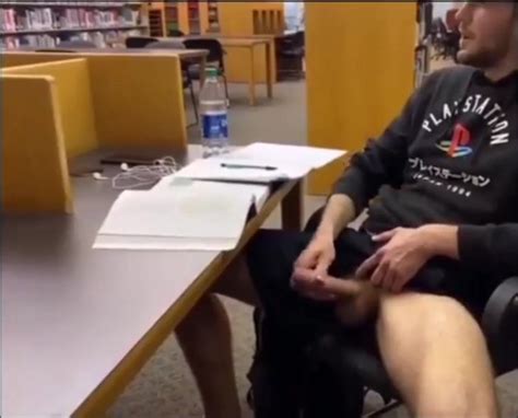 Hot Guy Quietly Cums In The Library Thisvid