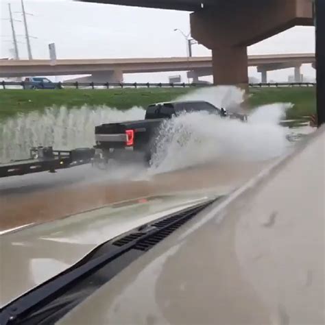 Super Duty Makes A Huge Splash And Keeps On Truckin