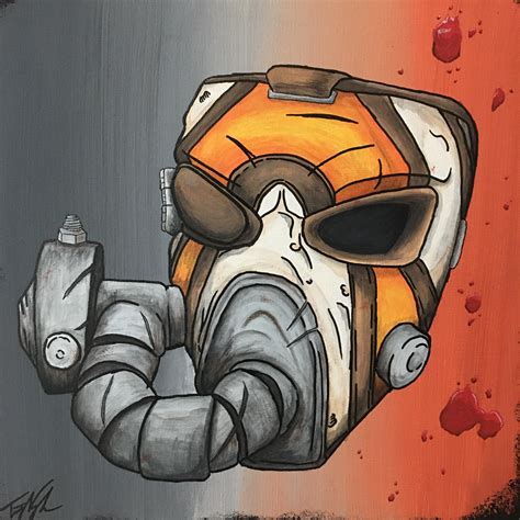 Borderlands 2 Krieg Drawing