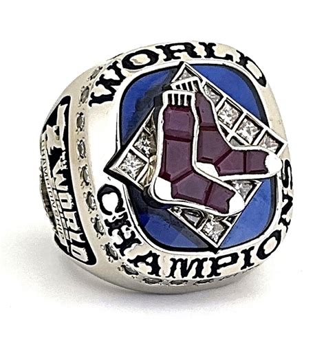 2007 Boston Red Sox "World Series" Champions 14K Gold & Diamond Ring!