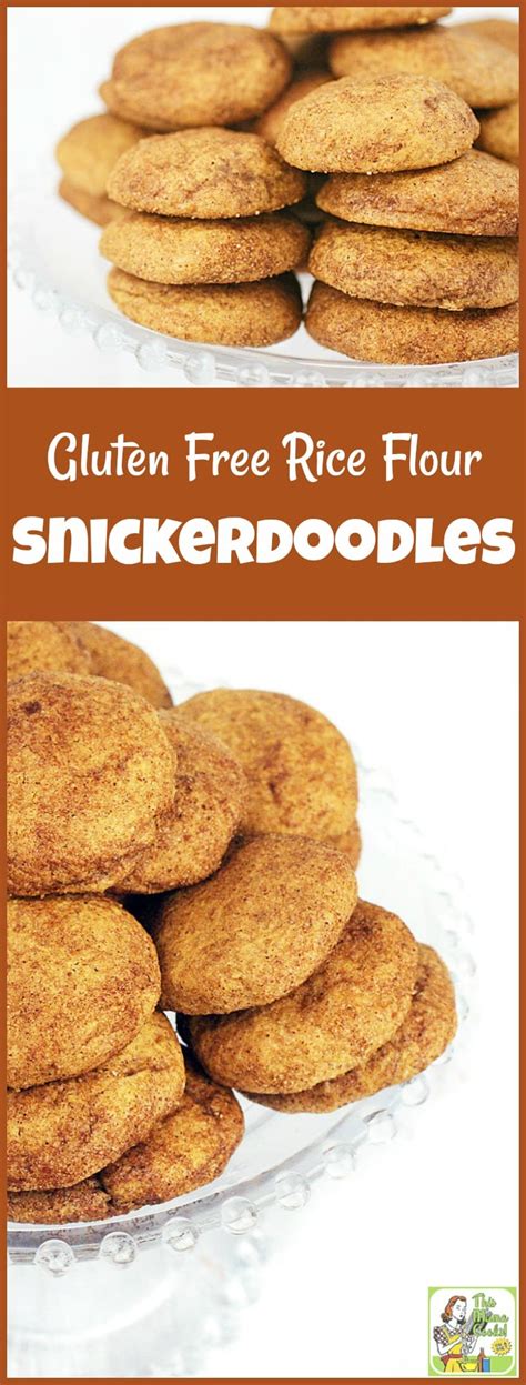 Gluten Free Rice Flour Snickerdoodles This Mama Cooks On A Diet