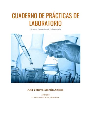 Cuaderno De Practicas De Laboratorio Pdf