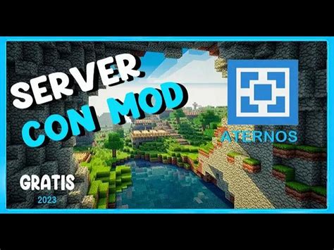 Como CREAR UN SERVER CON MODS EN ATERNOS 2022