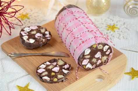 Saucisson Au Chocolat Un Super Cadeau Gourmand Facile Faire