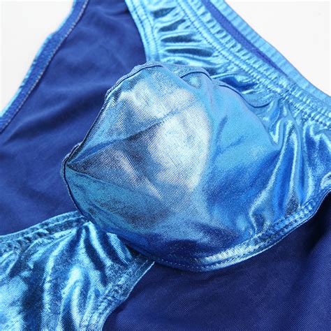 Men S Sexy Leather Short Bikini Thong Sport Briefs New Design Boxer Briefs Buy Leather Brief