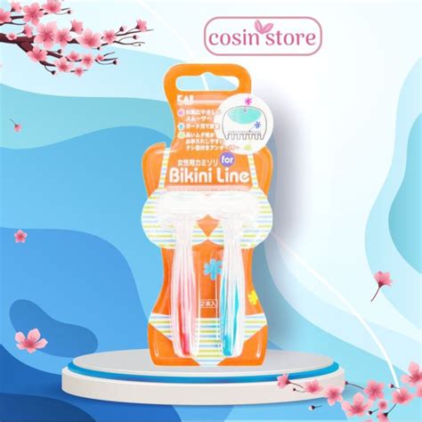 Dao Cạo Vùng Bikini KAI Vỉ 2 Cây Razor for Bikini Line của Nhật shop Cosin Store Lazada vn