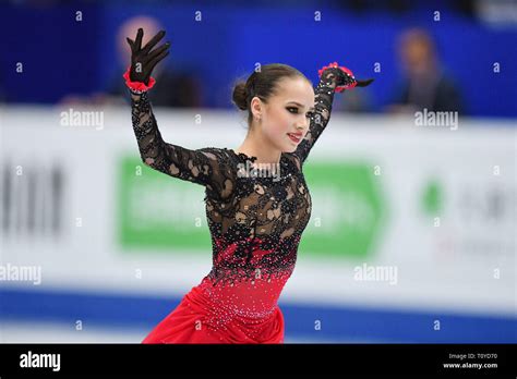 Saitama Japan 22nd Mar 2019 Alina Zagitova Rus Figure Skating