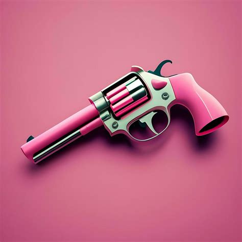 Pink Gun Wallpaper