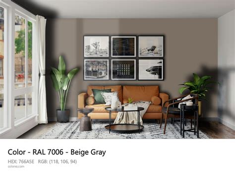 About RAL 7006 - Beige Gray Color - Color codes | matching colors and