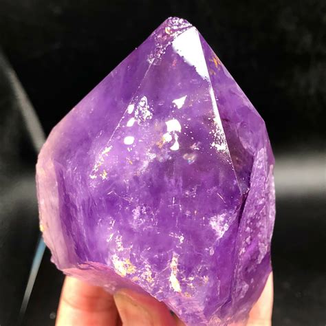 Natural Amethyst Geode Quartz Cluster Crystal Artifacts World
