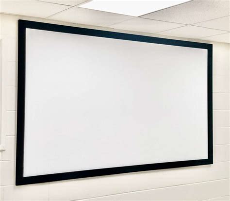fixed frame projector screen  inches projector screen dealers