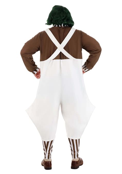 Adult Willy Wonka Plus Size Oompa Loompa Costume Willy Wonka Costumes